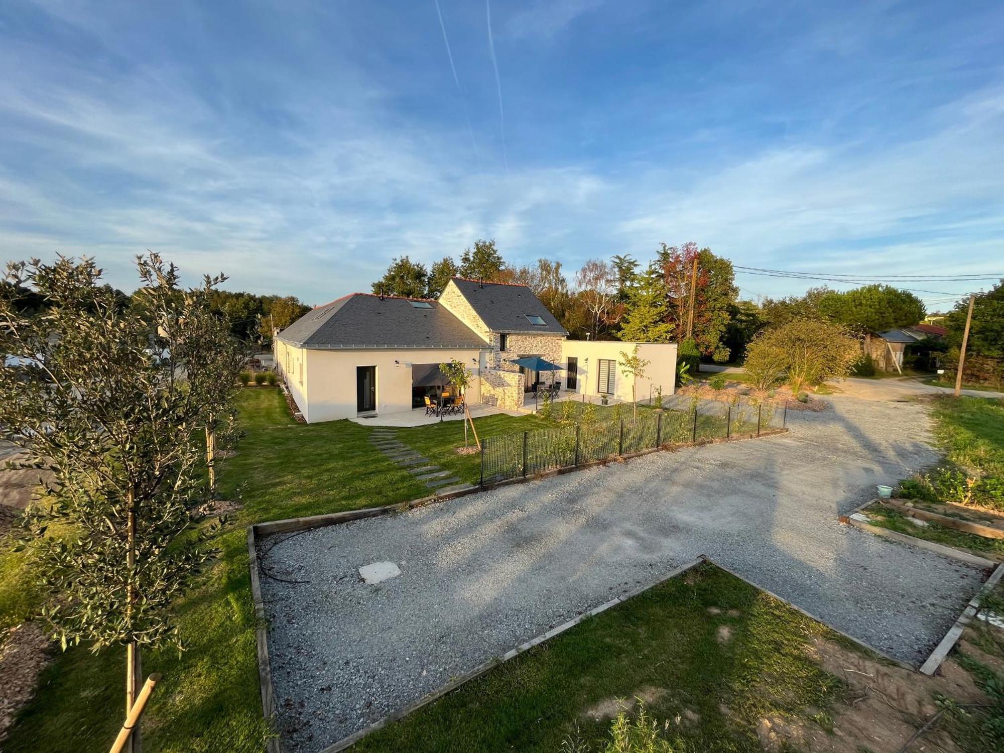 Gite Familial Renove, Proche Canal, Terrasse, Jardin, Et Verger Commun, A 20 Km De Nantes - Fr-1-306-1262 Nort-sur-Erdre  Bagian luar foto