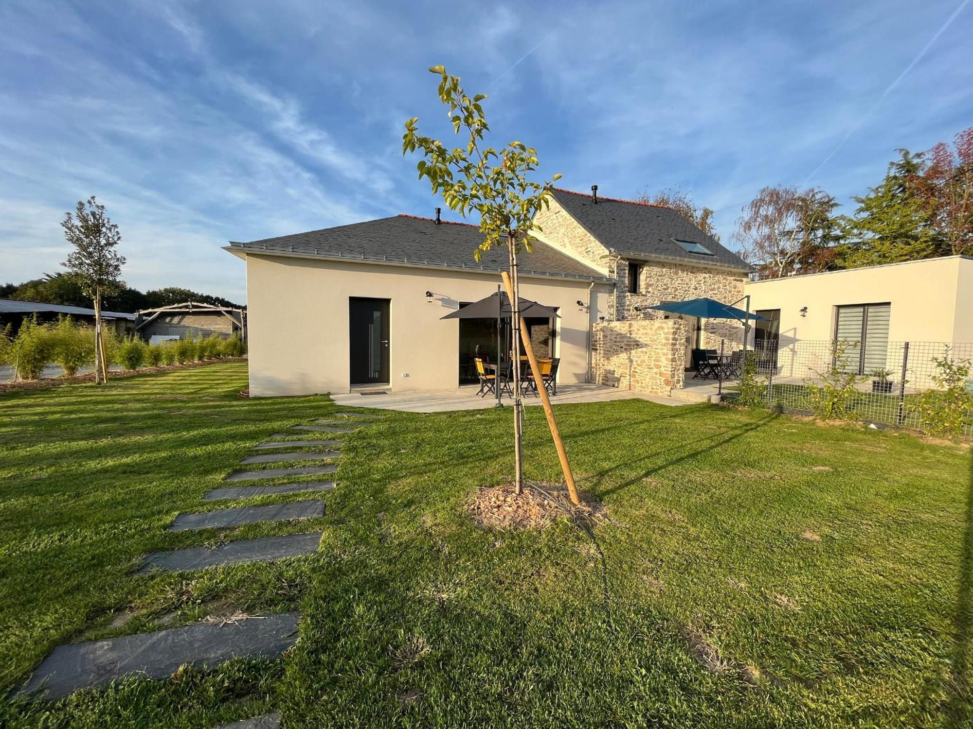 Gite Familial Renove, Proche Canal, Terrasse, Jardin, Et Verger Commun, A 20 Km De Nantes - Fr-1-306-1262 Nort-sur-Erdre  Bagian luar foto